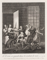 KG 12983
<br/>
Het noodlot kondigt zich aan in het nachtelijk gevecht
<br/>
<em>Oudry, Jean-Baptiste (1686-1755)</em>